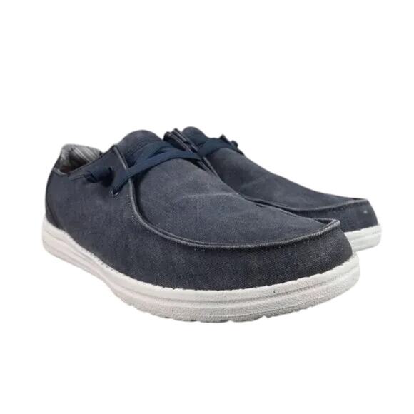 Skechers Shoes Mens 12 Casual Slip On Sneakers Relaxed Fit Memory Foam Goga Mat main image 6